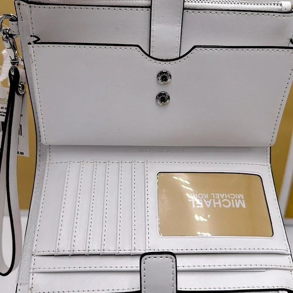 Michael Kors Jet Set Travel Large Embellished Signature Logo Wristlet
Dragonfrui - Picture 14 of 16